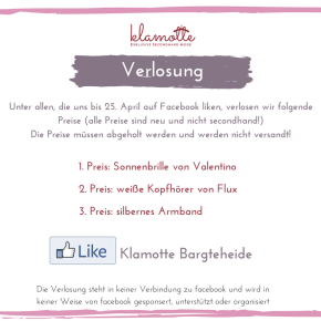 Verlosung zur Neueröffnung der Klamotte in&nbsp;Bargteheide